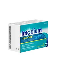 Imodium Diarrhea Relief, Liqui-Gels, 12 Count