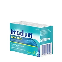 Imodium Diarrhea Relief, Liqui-Gels, 12 Count