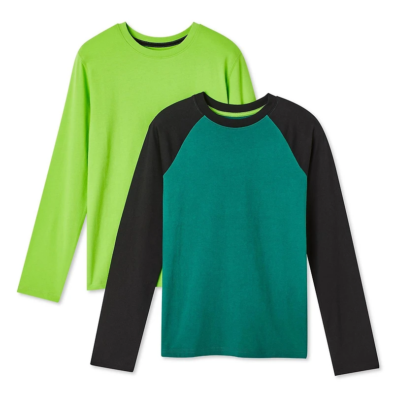 Lot de 2 t-shirts à manches longues George pour garçons