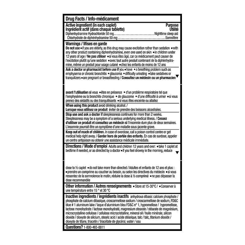 Nytol Aide-Sommeil Caplets 20 Count