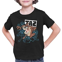 Looney Toons T-Shirt col rond à manches courtes pour garçon Tailles TP à TG