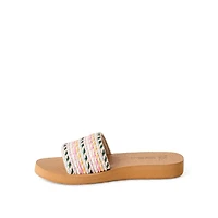 Sandales compensées en crochet Time and Tru pour femmes