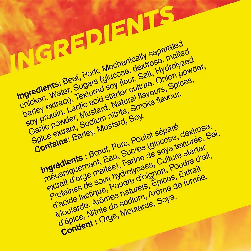 Slim Jim Mild, 27.5g/1 count, Slim Jim Mild Protein Meat Stick With No Artificial Flavours