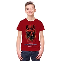 Boys Marvel Spider Man New Spidey Tech Short Sleeve T-Shirt