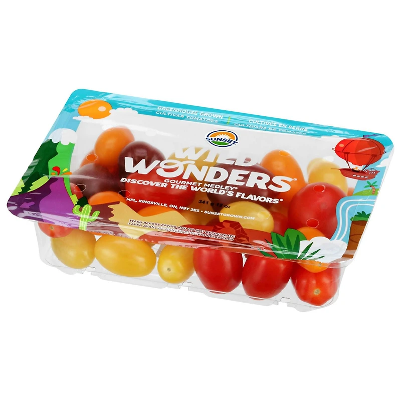 Tomates Gourmet Medley SUNSET Wild Wonders, 12oz