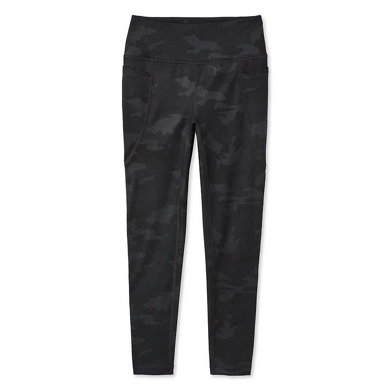 Legging imprimé avec poches Athletic Works pour femmes Tailles TP–TTG