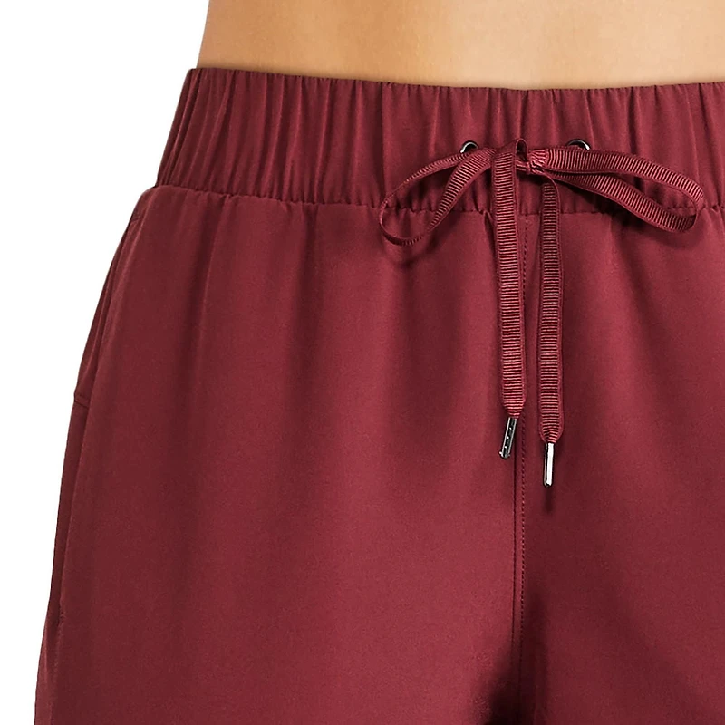 Pantalon tissé avec revers côtelés Athletic Works pour femmes Tailles TP–TTG