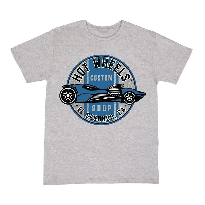 Hot Wheels Retro Men's Short Sleeve Crew neck Tee-Shirt