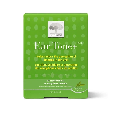 New Nordic Ear Tone - 60 comprimés Soulagement d’acouphènes