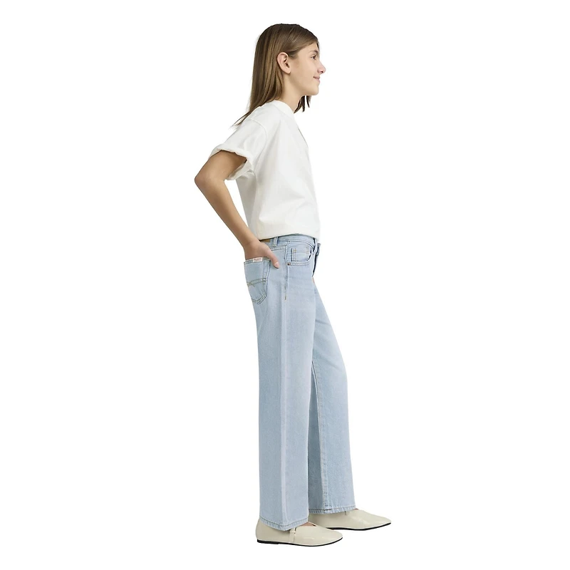 Jean taille mi-haute à jambes larges Levi Strauss Signature pour fille
