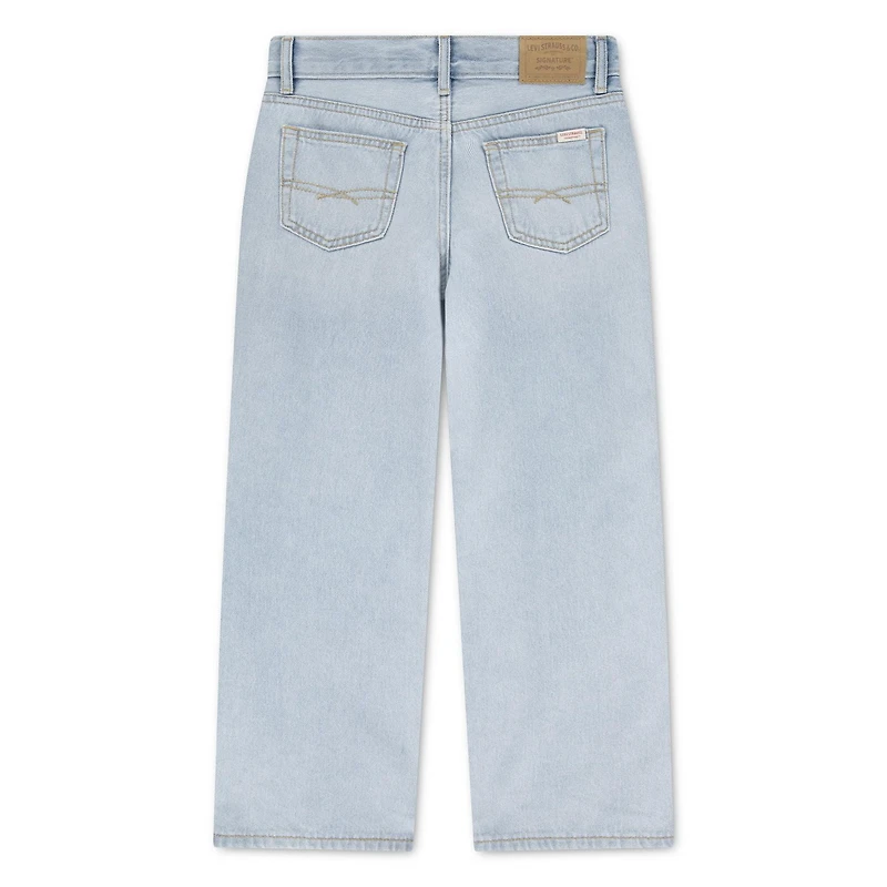 Jean taille mi-haute à jambes larges Levi Strauss Signature pour fille