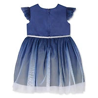 George Toddler Girls' Star Satin Dress
