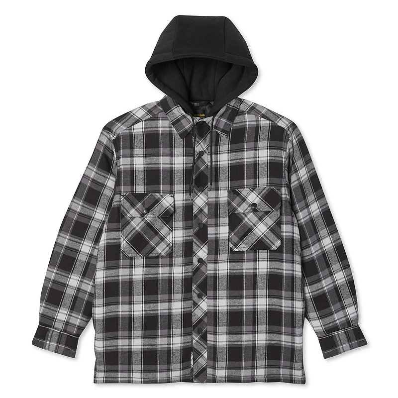 Workload Men's Hooded Flannel Jacket