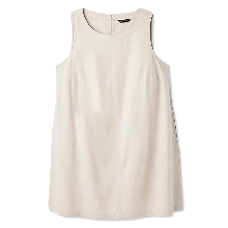 Lane Bryant Women's Plus Linen-Blend Dress