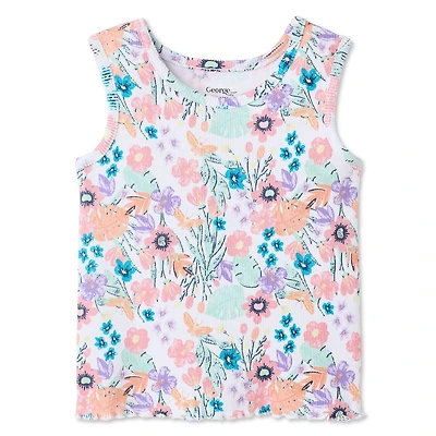 George Baby Girls' Rib Tank Top