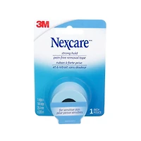 Nexcare™ Strong Hold, Pain Free, Gentle Removal Tape SST-1-CA, 1 in x 4 yd (25.4 mm x 3.7 m), 1/Pack, Gentle Removal Tape