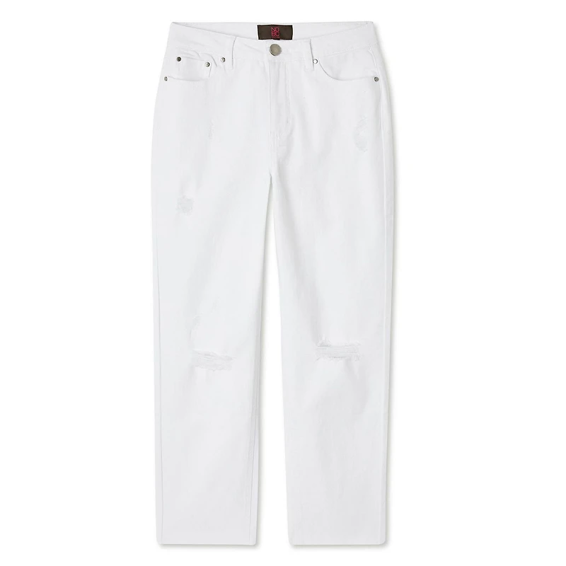 No Boundaries Women's Slim Crop Straight Pant