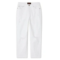 No Boundaries Women's Slim Crop Straight Pant