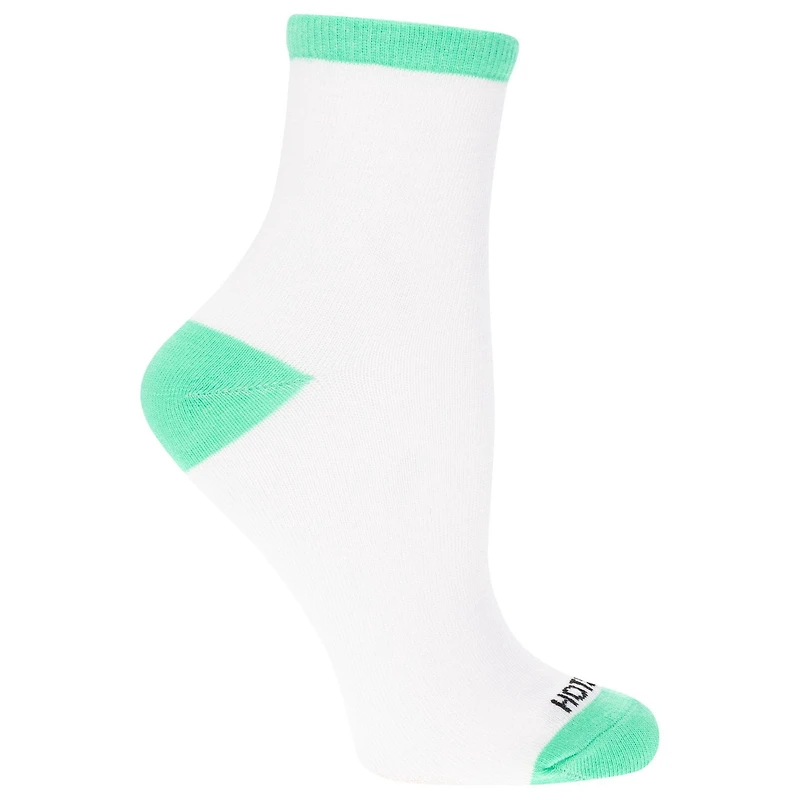HOTSOX Mi-Chaussetees de mode pour femmes. 6 paires. Taille 4-10