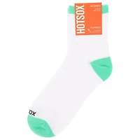 HOTSOX Mi-Chaussetees de mode pour femmes. 6 paires. Taille 4-10