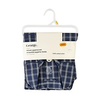 George Men's 2-Piece Woven Sleep Set