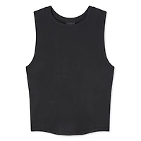 No Boundaries Women's Rib Tank Top, Sizes XS-XXL
