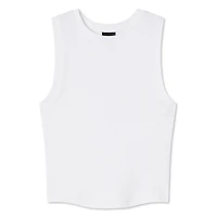 No Boundaries Women's Rib Tank Top, Sizes XS-XXL