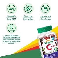 Jamieson Vitamin C Immune Shield Gummies, 60 Gummies