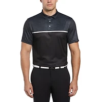 PGA TOUR APPAREL Polo de golf cousu sur la poitrine pour homme