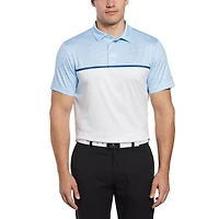 PGA TOUR APPAREL Polo de golf cousu sur la poitrine pour homme