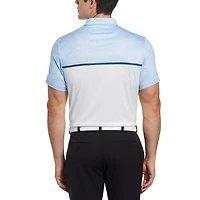 PGA TOUR APPAREL Polo de golf cousu sur la poitrine pour homme