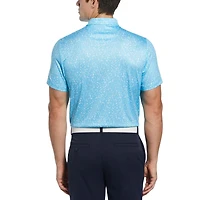 PGA TOUR APPAREL Polo de golf à imprimé tropical pour hommes