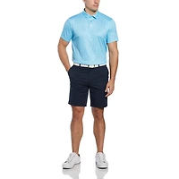 PGA TOUR APPAREL Polo de golf à imprimé tropical pour hommes