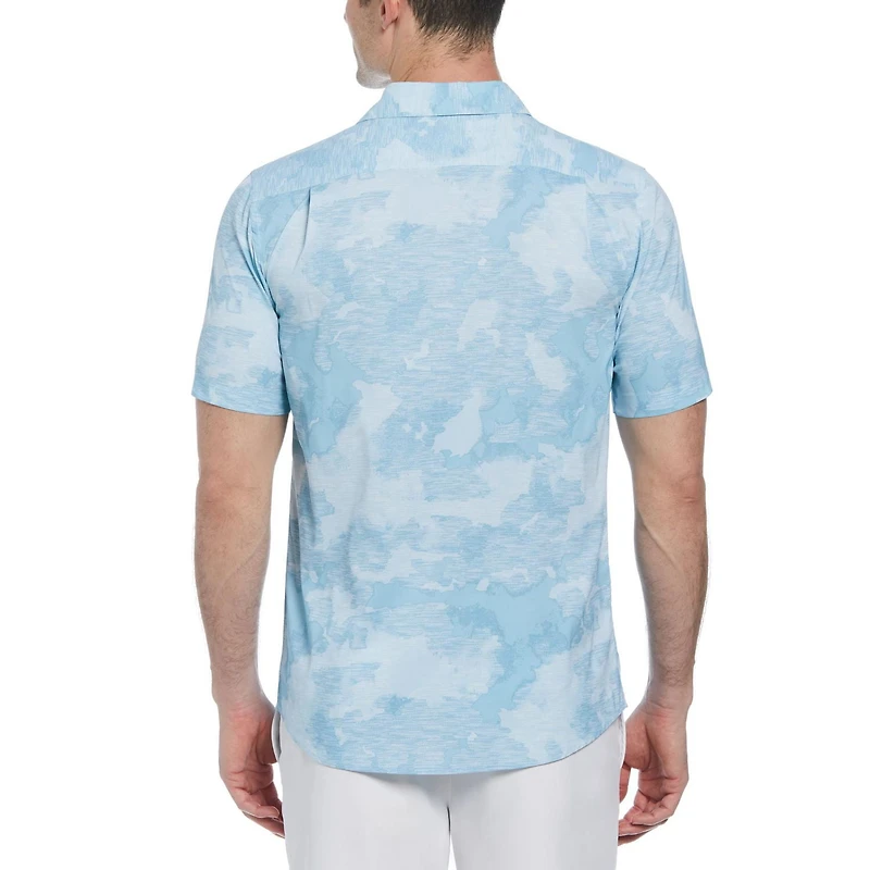 PGA TOUR APPAREL Men's Abstract Sky Print Golf Shirt
