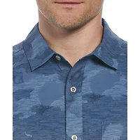 PGA TOUR APPAREL Men's Abstract Sky Print Golf Shirt