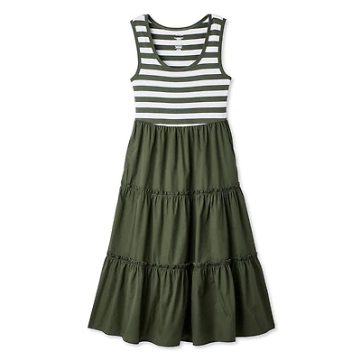 Robe longue étagée George pour femmes