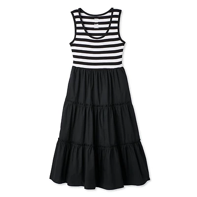 Robe longue étagée George pour femmes