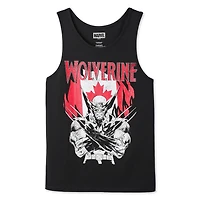 Marvel Men's Wolverine Canada Tank Top