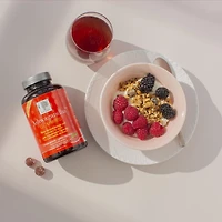 New Nordic, Ashwagandha™ Gummies, 60 gélifiés, saveur mangue/pêche, supplément anti-stress et anti-anxiété