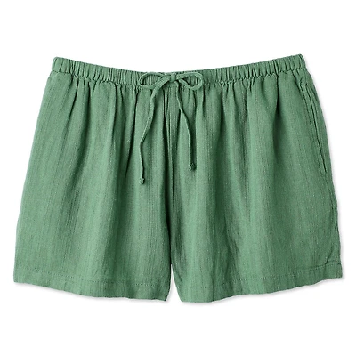 Short en mélange de lin George pour femmes