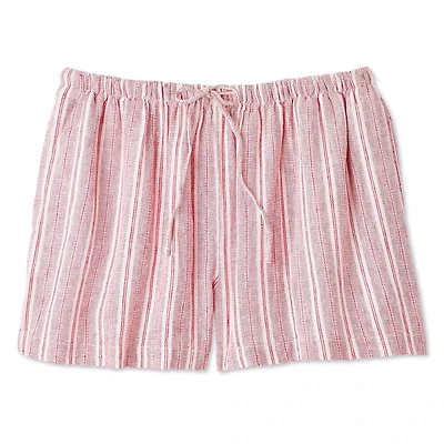 Short en mélange de lin George pour femmes