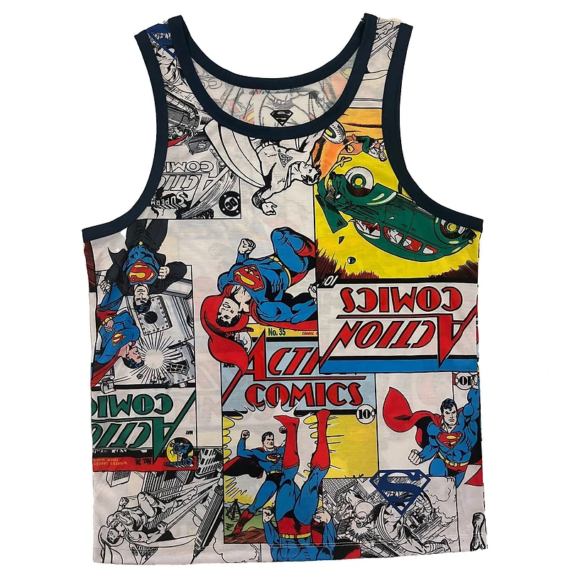 Superman Mens Comic Covers SM réservoir