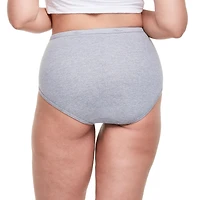 Paquet de 6 culottes base Hanes pour femmes
