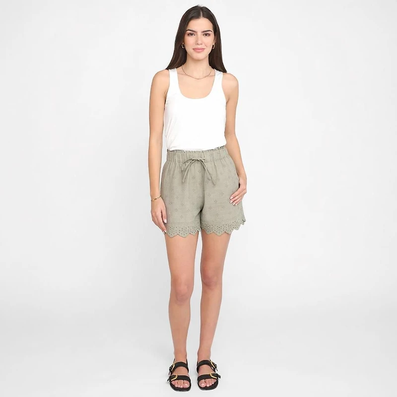 Devoted, Eyelet Shorts, Sizes XS-XL