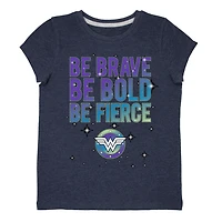 Wonder Woman T-shirt à manches courtes pour fille