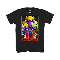 Boys Marvel Mech Strike Group Thanos T-Shirt