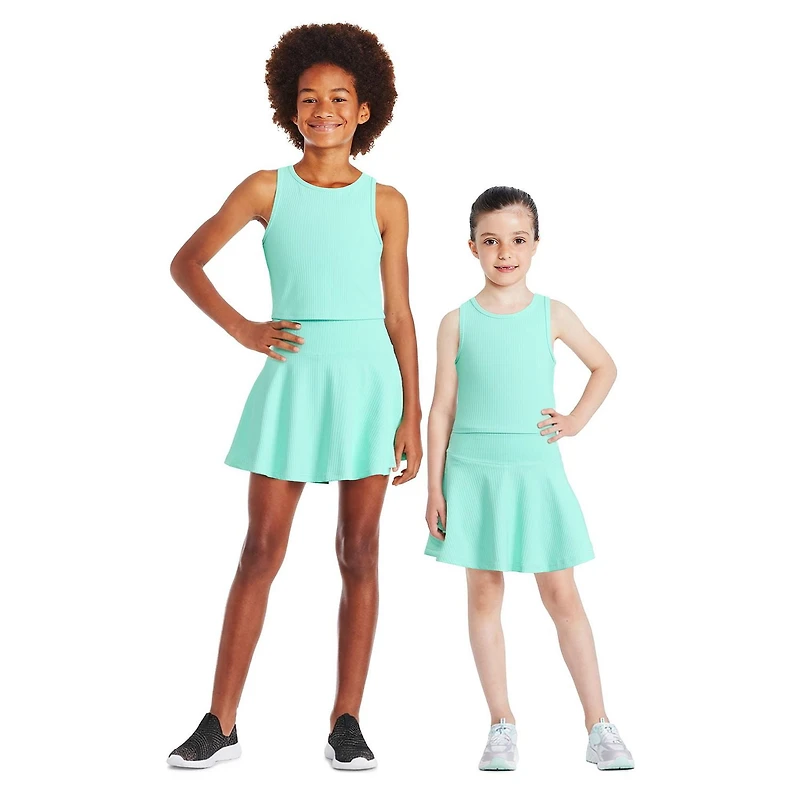 Athletic Works Girls' Two Piece Skort Set