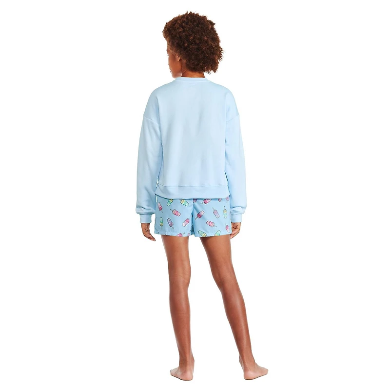 Pyjama 2 pièces avec short George pour filles