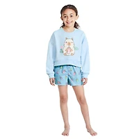 Pyjama 2 pièces avec short George pour filles