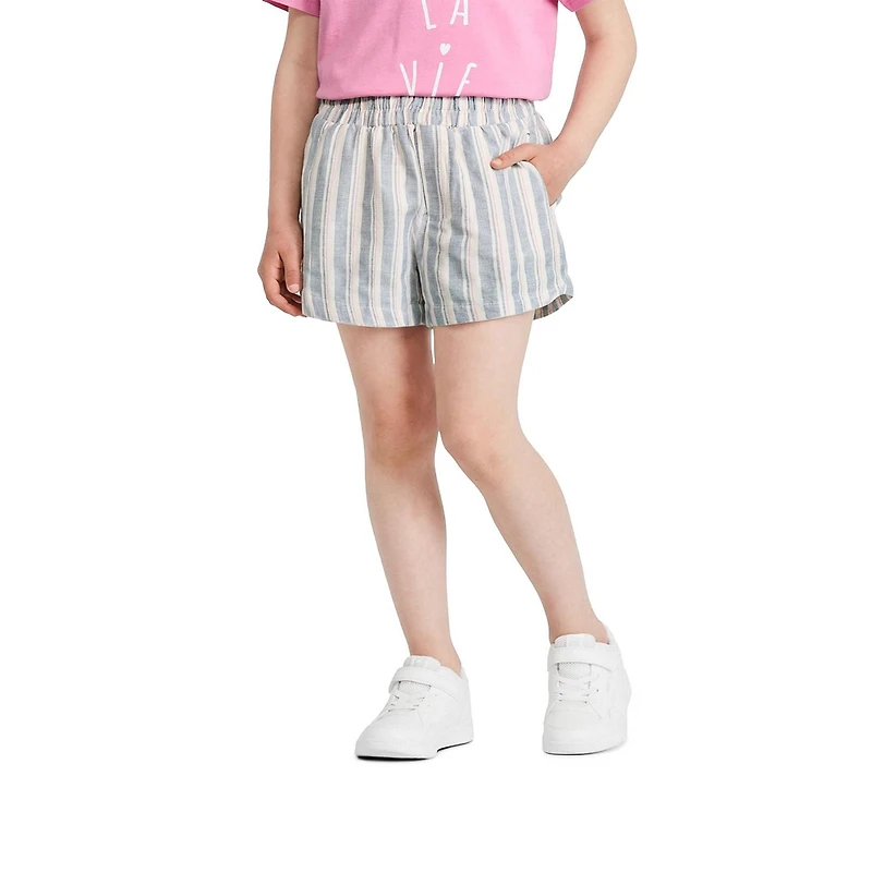 George Girls' Linen Look Dolphin Short